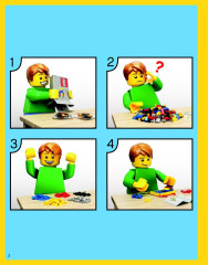 LEGO 31025 instructions page 2 – build guide