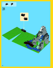 LEGO 31025 instructions page 24 – build guide