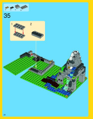 LEGO 31025 instructions page 28 – build guide