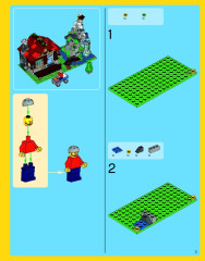 LEGO 31025 instructions page 3 – build guide