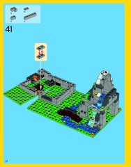 LEGO 31025 instructions page 34 – build guide