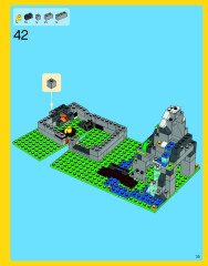 LEGO 31025 instructions page 35 – build guide