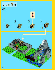 LEGO 31025 instructions page 36 – build guide