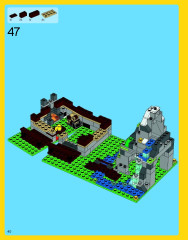 LEGO 31025 instructions page 40 – build guide