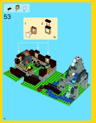 LEGO 31025 instructions page 46 – build guide