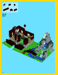 LEGO 31025 instructions page 50 – build guide