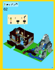 LEGO 31025 instructions page 55 – build guide