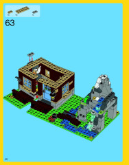 LEGO 31025 instructions page 56 – build guide