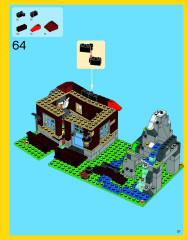 LEGO 31025 instructions page 57 – build guide