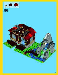 LEGO 31025 instructions page 61 – build guide