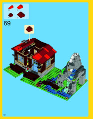 LEGO 31025 instructions page 62 – build guide