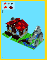 LEGO 31025 instructions page 64 – build guide