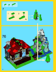 LEGO 31025 instructions page 70 – build guide