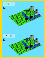 LEGO 31025 instructions page 9 – build guide