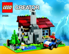 LEGO 31025 instructions page 1 – build guide