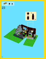 LEGO 31025 instructions page 20 – build guide