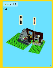 LEGO 31025 instructions page 21 – build guide
