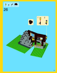 LEGO 31025 instructions page 23 – build guide