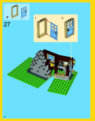 LEGO 31025 instructions page 24 – build guide