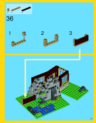 LEGO 31025 instructions page 33 – build guide