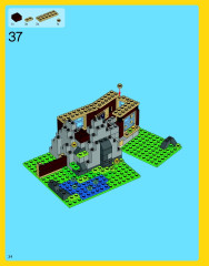 LEGO 31025 instructions page 34 – build guide