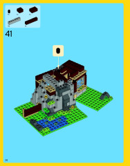LEGO 31025 instructions page 38 – build guide