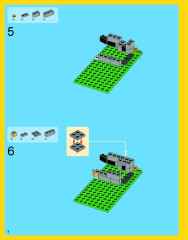 LEGO 31025 instructions page 4 – build guide