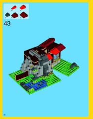LEGO 31025 instructions page 40 – build guide
