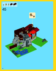 LEGO 31025 instructions page 42 – build guide