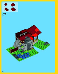 LEGO 31025 instructions page 44 – build guide