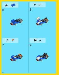 LEGO 31025 instructions page 54 – build guide