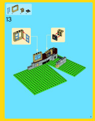 LEGO 31025 instructions page 9 – build guide