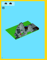 LEGO 31025 instructions page 12 – build guide