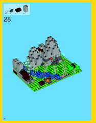 LEGO 31025 instructions page 20 – build guide