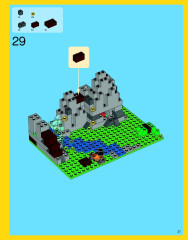 LEGO 31025 instructions page 21 – build guide