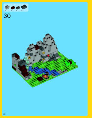 LEGO 31025 instructions page 22 – build guide