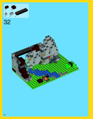 LEGO 31025 instructions page 24 – build guide