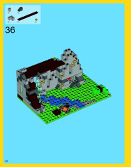LEGO 31025 instructions page 28 – build guide
