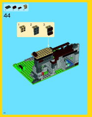 LEGO 31025 instructions page 34 – build guide