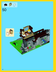 LEGO 31025 instructions page 40 – build guide