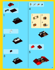 LEGO 31025 instructions page 45 – build guide