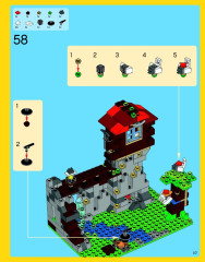 LEGO 31025 instructions page 53 – build guide