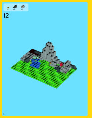 LEGO 31025 instructions page 8 – build guide