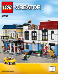 LEGO 31026 instructions page 1 – build guide