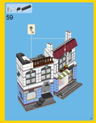 LEGO 31026 instructions page 57 – build guide