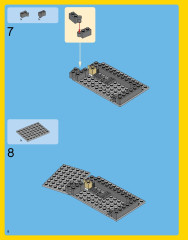 LEGO 31026 instructions page 8 – build guide