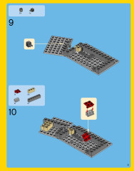 LEGO 31026 instructions page 9 – build guide