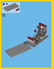 LEGO 31026 instructions page 14 – build guide