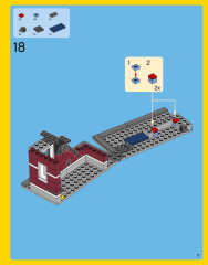 LEGO 31026 instructions page 17 – build guide