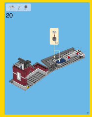 LEGO 31026 instructions page 19 – build guide